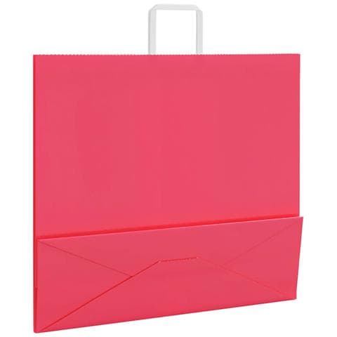 Sacchetti di Carta 250 pz con Manici Rosa 54x15x49 cm - Foto 9