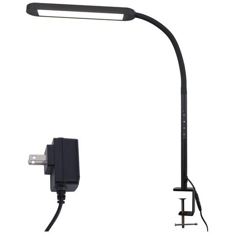 Lampada Da Tavolo A Led Dimmerabile Con Morsetto E Spina Da 11 W - Ideale Per Ufficio E Soggiorno - Foto 1