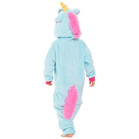 Pigiama Per Bambini Kigurumi Onesie Costume Pegaso Azzurro 105-115 - Foto 2