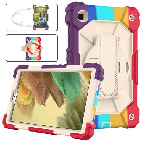 Custodia Per Samsung Galaxy Tab A7 Lite 8,7"" Con Supporto E Tracolla - Foto 2