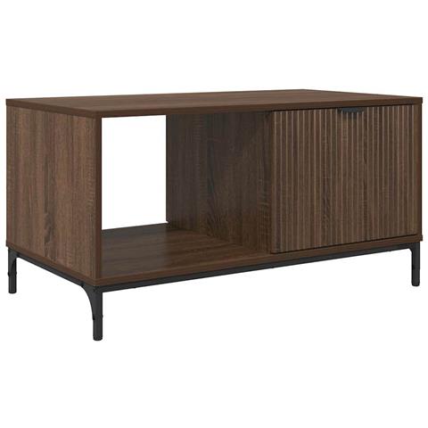 Tavolino da salotto Rovere marrone 90 x 49 x 46 cm - Foto 1