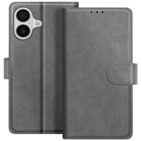 Custodia A Portafoglio Per Iphone 17 Serie Chesterfield Con Funzione Supporto - Foto 1