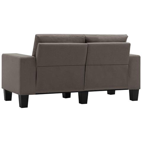 Divano Talpa 2 Posti Tessuto - Foto 5