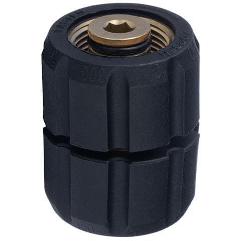 Adattatore Rotante Per Tubo Alta Pressione - Compatibile Con Idropulitrici Kärcher E Kranzle | M22x1,5 | Ottone, 400 Bar, 150°c - Foto 8