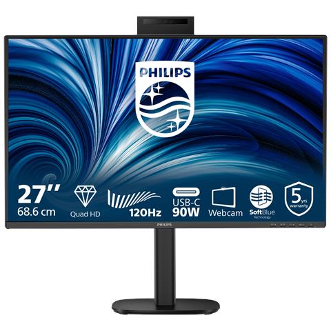 Serie 3000 27B2U3601H / 00 Monitor PC 68,6 cm (27") 2560 x 1440 Pixel Quad HD LCD Nero - Foto 1
