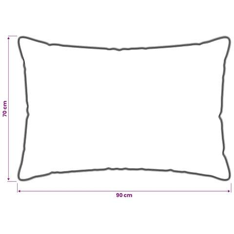 Set di Piumoni Bianco 200 x 240 cm Poliestere, Bamboo - Foto 8