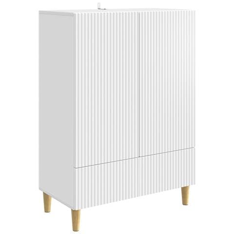 Credenza Bianco 66 x 34,5 x 95 cm Legno ingegnerizzato - Foto 1