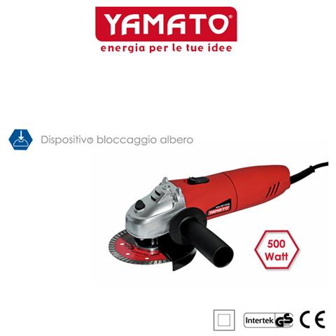 Smerigliatrice Angolare 500 Watt con Bloccaggio Mola a Pulsante - Foto 2