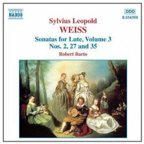 Weiss Silvius Leopold - Sonate Per Liuto (integrale) Vol. 3: Sonata N. 2, N. 27, N. 35 - Foto 1