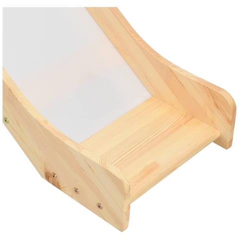 Letto a Castello per Bambini Scivolo e Scala in Pino 97x208cm - Foto 2
