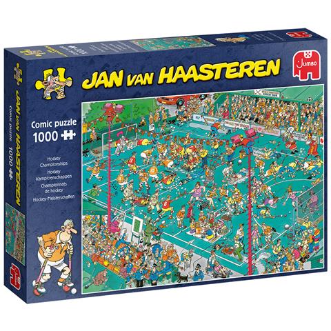 Jan Van Haasteren Hockey Championships 1000 Pcs Puzzle 1000 Pz Fumetti - Foto 4