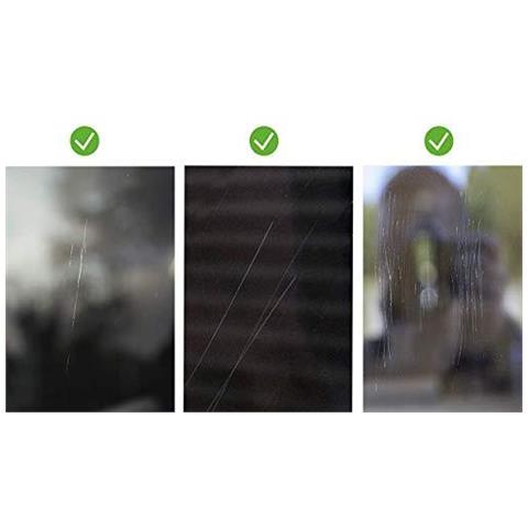 Lucidare Il Vetro Fai Da Te 28003 Vetro Kit Di Riparazione Della Graffiatura Vetro Di Rimozione Della Graffiatura Elimina Le Graffiature I Depositi Dacqua Scuffs Adatto A Qualsiasi Tipo Di Vetro - Foto 4