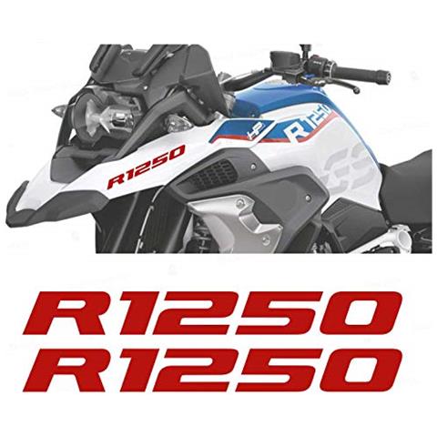 2pz Adesivi R1250 Compatibili Con R1250 Gs R 1250 Hp Motorrad 2018 2019 Adventure Moto (rosso) - Foto 1