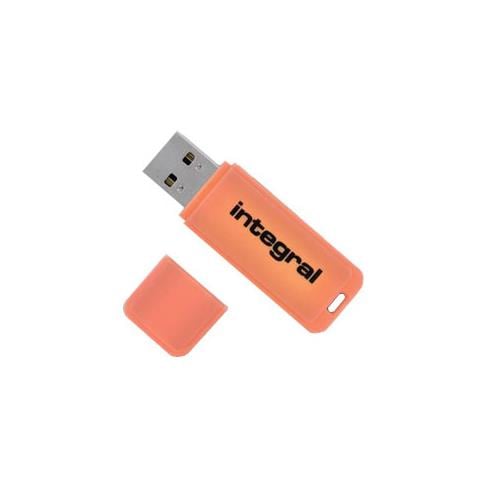Neon USB3.0 16GB, 16 GB, USB 3.0, 80 MB / s, Cuffia, Arancione, Windows XP / Vista / 7, Mac OS X (10.2.8) - Foto 1