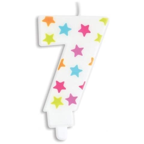 Candela Di Compleanno Numero 7 - Foto 1