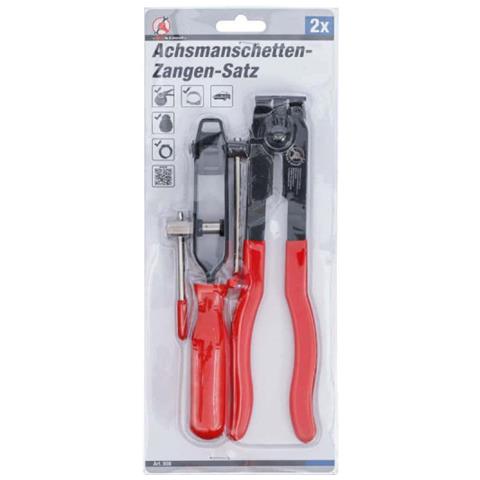 Set Di Pinze Per Morsetti A Soffietto Bgs - 2 Pezzi - 508 - Foto 3