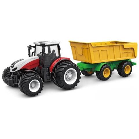 Toy Traktor Mit Kippanhänger Ferngesteuerte (rc) Modell Elektromotor 1:24 (22600) - Foto 1