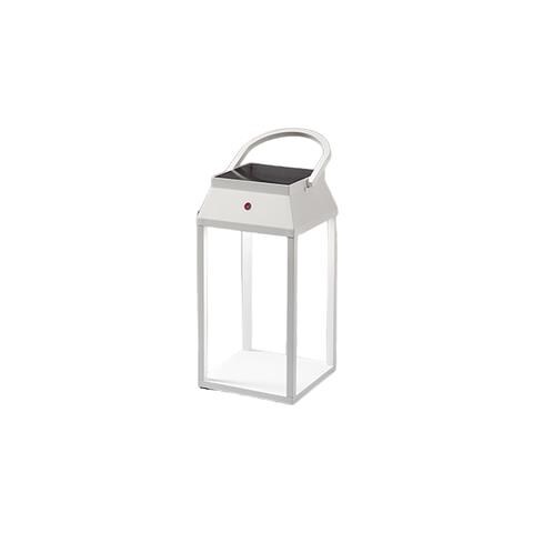 Lanterna Lampada Solare Portatile LED Dimmerabile con Pannello Integrato - Foto 1