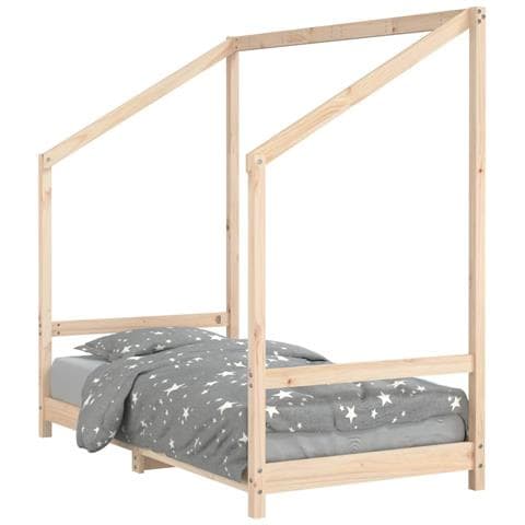 Giroletto Per Bambini 80x160 Cm In Legno Massello Di Pino - Foto 2