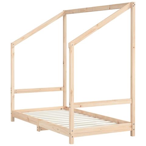 Giroletto Per Bambini 80x160 Cm In Legno Massello Di Pino - Foto 3