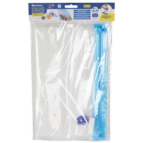 Sacchetto Riutilizzabile Per Alimenti Valvola Termoionica 26 X 34 Cm (4 Unità) - Foto 1