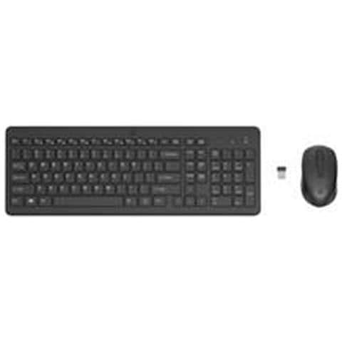 Tastiera E Mouse Hp 2v9e6aa Nero Qwerty In Spagnolo - Foto 1