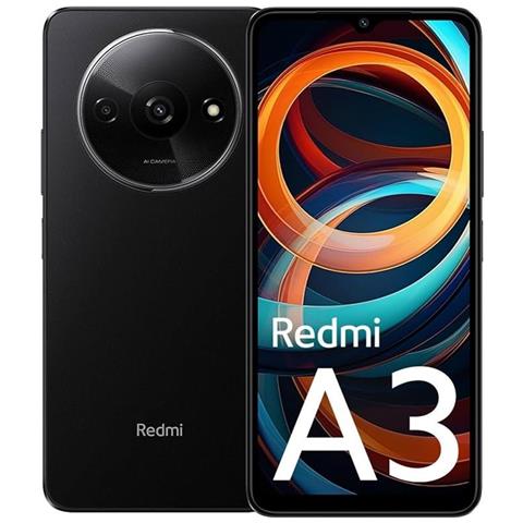 Redmi A3 4G 64GB 3GB Ram Display 6.71" Doppia SIM Android 14 USB tipo-C 5000 mAh Midnight Black Tim - Foto 1