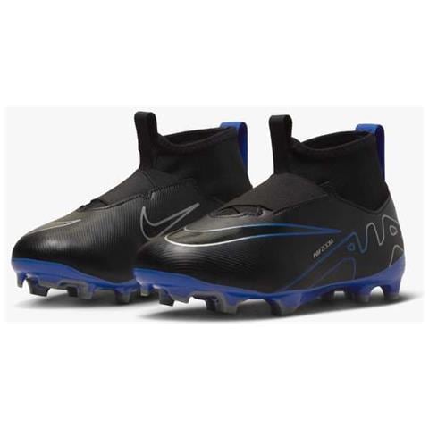 Jr Mercurial Superfly 9 Academy Dj5623-040 Bambino Taglia 38.5 Colore Black /Chrome-Hyper Royal - Foto 4