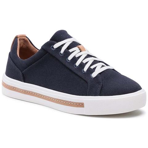 Un Maui Lace Scarpe Da Ginnastica Da Donna In Tessuto Blu Navy 36 - Foto 2