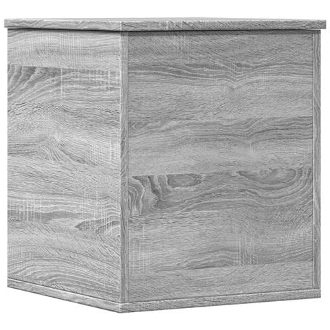 Contenitore Grigio Sonoma 40x42x46 Cm Legno Multistrato - Foto 2
