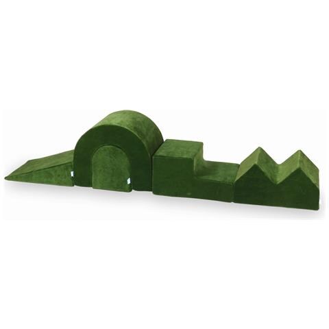 Foam Speelset Velvet Soft Olijf 5 Elementen - Foto 1