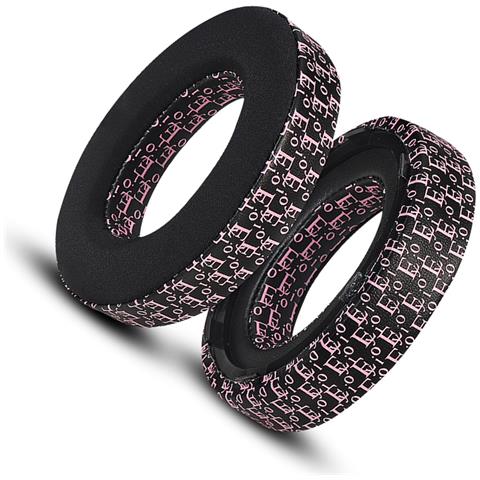 Cuscinetti Auricolari Traspiranti Per Cuffie Bose Nc700 Black + Pink - Foto 2
