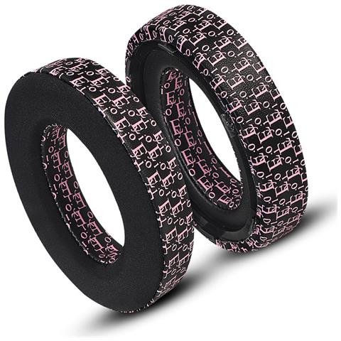 Cuscinetti Auricolari Traspiranti Per Cuffie Bose Nc700 Black + Pink - Foto 3