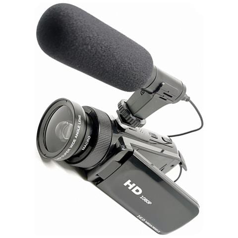 Fotocamera Digitale Hd Con Microfono E Obiettivo Grandangolare - Foto 1