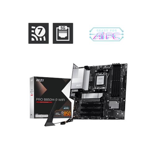 Scheda Madre PRO B850 WIFI Socket AM5 Chipset AMD B850 Micro-ATX - Foto 1