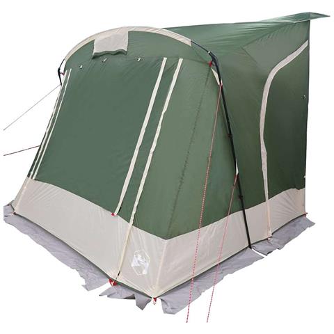Tenda con tetto Verde e Nero 285 x 255 x 245 cm Poliestere - Foto 1