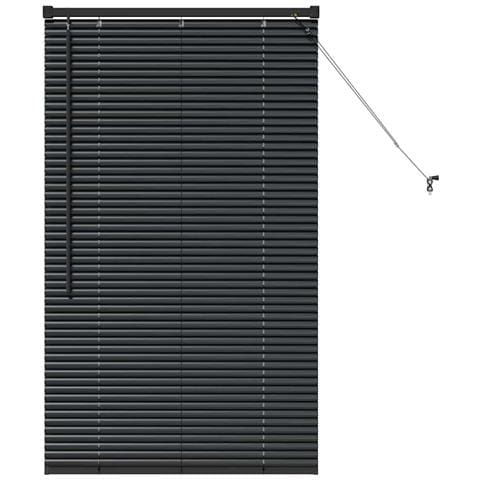 Tenda per Finestra con tende Nero Alluminio - Foto 1