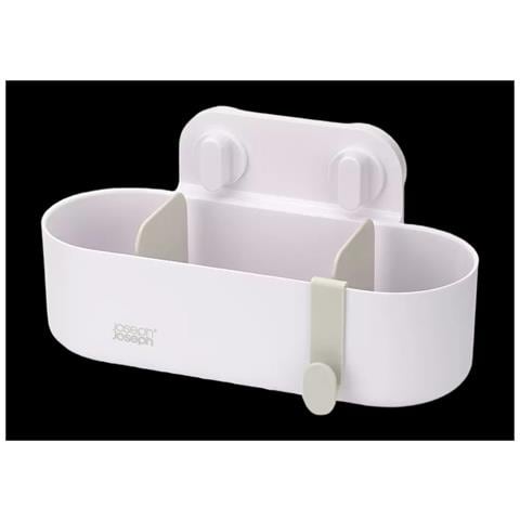 Cestello Doccia Grande Duo Shower Caddy Spazio Per Sapone Shampoo E Gel Doccia Divisori Regolabili Facile Installazione - Foto 1