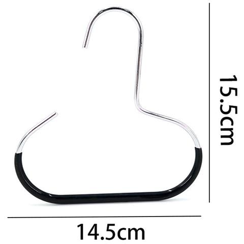 Set Di 10 Appendiabiti Rotondi Neri Per Cappelli E Cappotti: Ganci Versatili Per Organizzare L'armadio - Foto 2