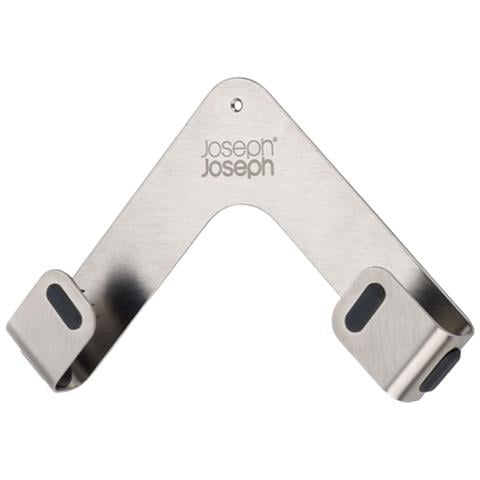 Supporti Per Coperchi Space Organizzatori Per Coperchi Da Cucina Conservazione Efficiente In Acciaio Inox Montaggio Facile Colore Argento - Foto 1