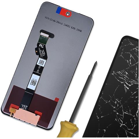 Schermo Lcd Con Touch Di Ricambio Per Motorola Moto G05 / E15 - Foto 4