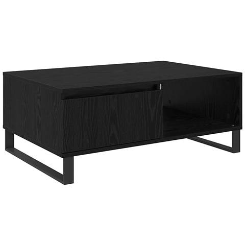 Tavolino da salotto Rovere Nero 90 x 60 x 35 cm - Foto 1