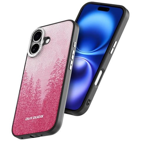 Cover per iPhone 17 - TPU+PC+Pelle /PU, Rosso, MagSafe - Foto 2