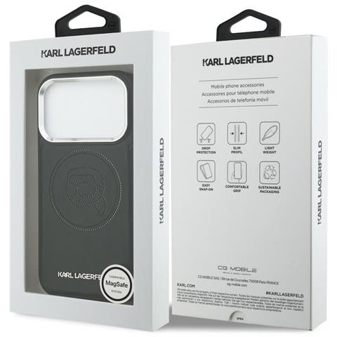 Custodia Per Iphone 17 Pro, Nera Karl Lagerfeld - Foto 7