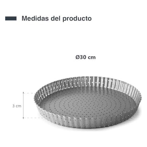 68785 - Stampi da forno, stampo per torte, stampo scanalato, perforato, - Foto 3