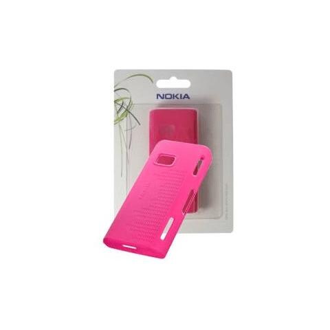 Custodia in silicone per Nokia X6 PINK - Foto 1