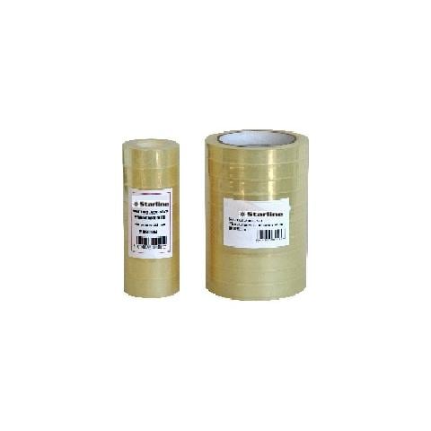 torre 10 rotoli nastro adesivo 15mmx66mt trasparente - Foto 1