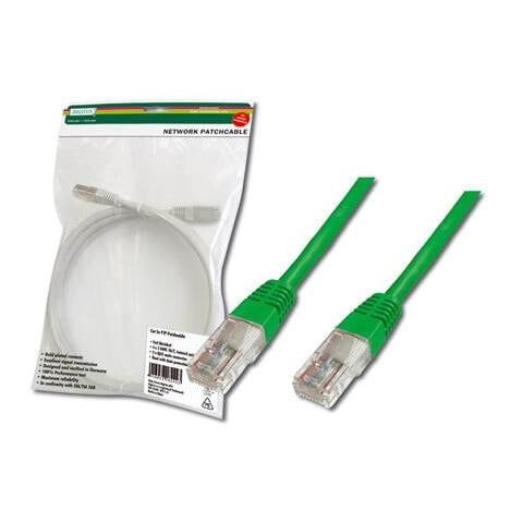 Cavo Rete Utp Cat. 5E Non Schermato - Lunghezza Mt. 7 - Colore Verde - Foto 1