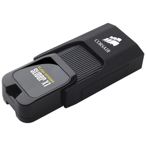 Chiavetta Usb Voyager Slider X1 128GB, 128 GB, USB 3.0, 130 MB / s, Slide, Nero, 40G - Foto 2