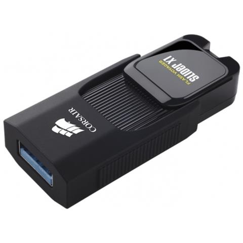 Chiavetta Usb Voyager Slider X1 128GB, 128 GB, USB 3.0, 130 MB / s, Slide, Nero, 40G - Foto 3
